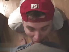 Hard fucking and deepthroating Russian gay slut