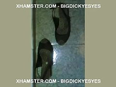 I TRAIN MY BIG COCK WITH SHOES.