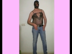 Boy unclothing urinating and spunking in undergarments. Masculine guys pissing wc man milk