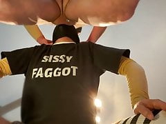 Straight alpha feeds sub cocksucker a fast nut