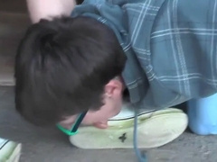 Bully Enjoys Humilating A Weak Guy