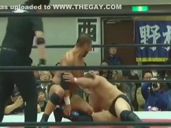 Classic hard japan wrestling