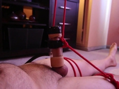 Machine Milked and twice ruined orgasm 5