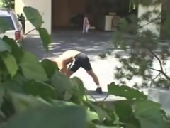 Young boy fucking an athletic Step dad