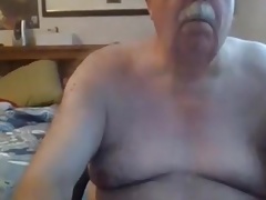 grandpa show on webcam