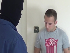 Straight Jay spanked