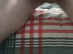 Huge cock wanking and cum