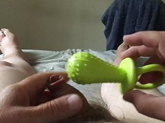 New toy for foreskin - rubber