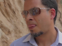 Zeus Rodriguez invites his coworkers Marc and Val to tear up