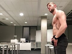 german boy public class room cum