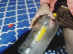 Masterbat a Semitransparent botal verry dangerous