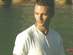 Spartan - sexy sailor hunk toy takes a massive load of sailor juice!