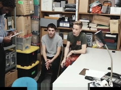 YoungPerps - Security Sticks His BBC Inside Two Young Perps