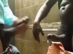 Strangers hooking up in mall