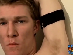 Solo Getting Off and Fleshlight Pummeling with Gay-For-Pay Thug