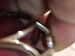 Chastity in the shower