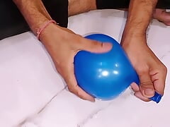 Balloon Sex At Home ( sex fake balloon toy sex )