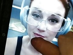 Cumming for Cali from T.K.O.R! Slutty redhead CUM TRIBUTE!