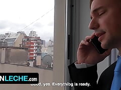 LatinLeche - Bored Workaholic Jonas Matt Gets Surprised By Hot Latino Bellboy In His Hotel Room