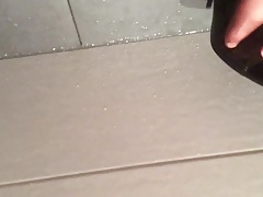 Playing around after nylon pissing session