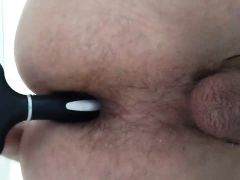 Standing Anal and Wanked