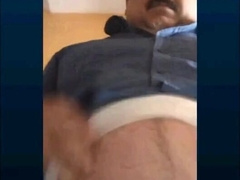 Yam-sized Turkish Granddad Drains His Trunk