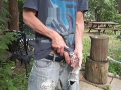 Piss in a bottle outside and drink some of my piss #8