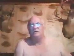 Daddy chub cum in cam