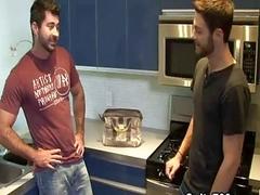 Gay plumber Berke gets humped by Tommy at work