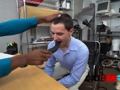 Naughty Stud Agrees To Suck And Take Directors Big Cock During Interview