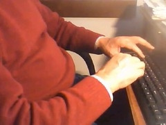 Older Portuguese man enjoying a steamy cam session with a hot twink for some cum tribute action