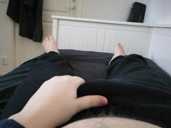 nineteen-Yr-Elder Milks his Uncircumcised Dinky and Blows A Load