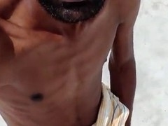 open terrace masturbation scene