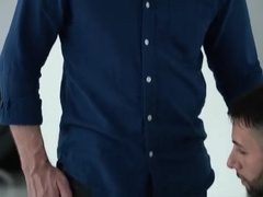 FamilyDick - Young Stepson Sucks His Burly Stepdad Into Orgasmic Ecstasy