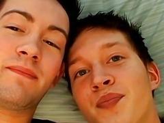 Young men give each other blowjobs and enjoy ass licking
