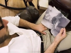 Sweet older daddy pops virgin boy?s cherry