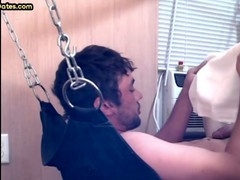 Gloryhole suck and fuck, sucking