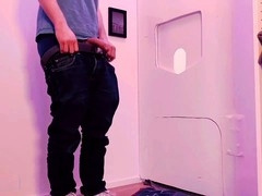 European twink pisses in mouth