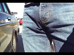 Wetting my jeans at a hardware store