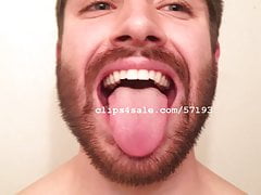 Tongue Fetish - Mick Tongue Video 1