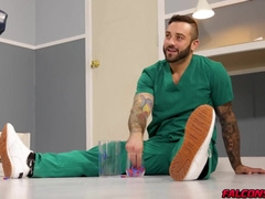 Devin swallows every inch of Luccas hard tool