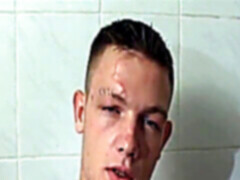 Twink cum, piss jerk, twink piss and cum