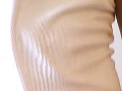 Handsome young gay strips naked and teases with his feet