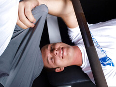 Erotic gym session for Gavin Waters and Devin Adams