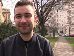 Geeky guy with a hard cock enjoys POV sodomy here