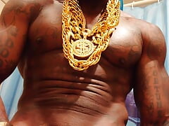 BBC Worship Hallelujah Johnson ( the Anointed one Stroking his Huge Monster Cock Merry Christmas )