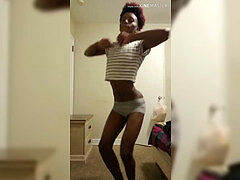 dark-hued twunk Twerk and tease - MboyaThePornstar