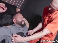 Prison Guard Feet Tormented