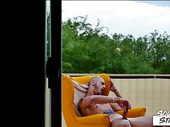 SOUTHERNSTROKES Tattooed Jock Ari Nucci Masturbates Solo