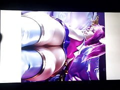 Lux SoP 3 - Cum Tribute On Star Guardian Lux's Sexy Body
